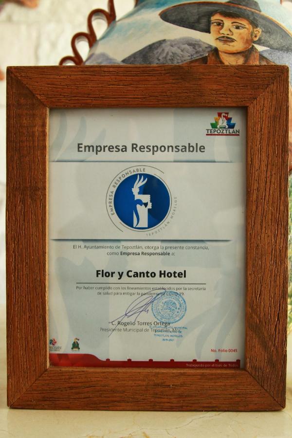 Hotel Concierge Flor Y Canto Tepoztlan Exterior photo